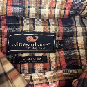 Vineyard vines flannel XXL soft and comfortable. Excellent condition!